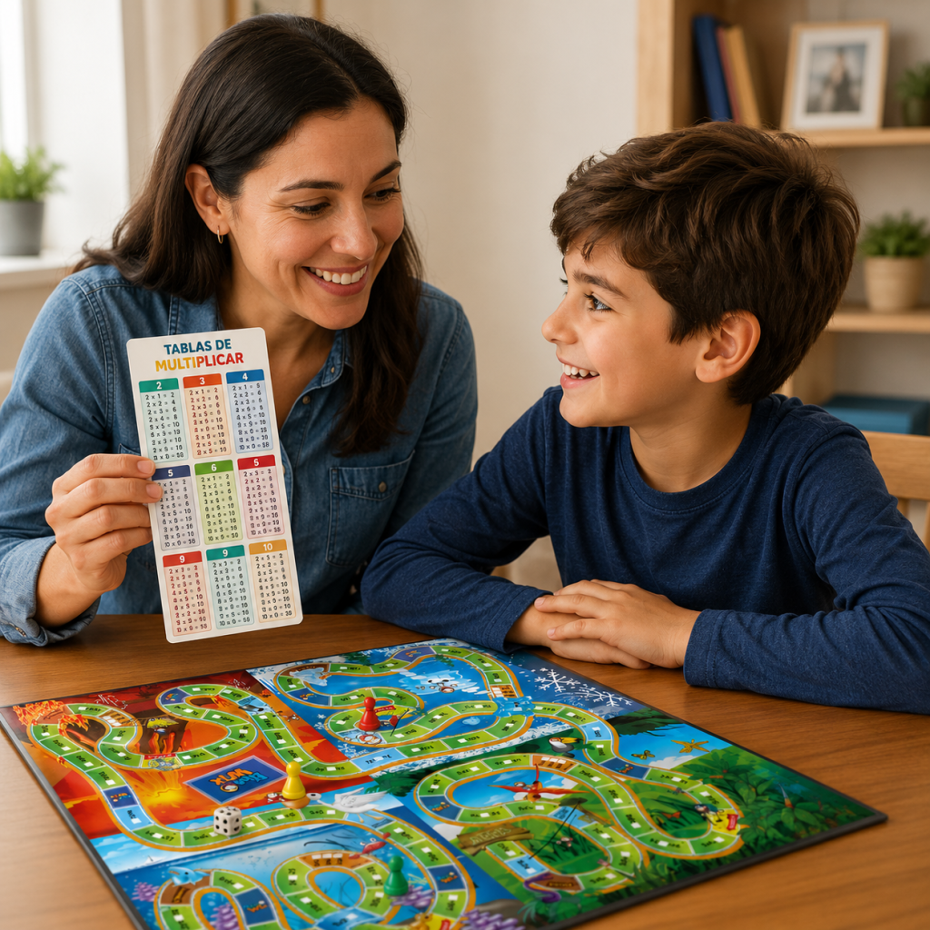 Juegos para aprender las tablas de multiplicar