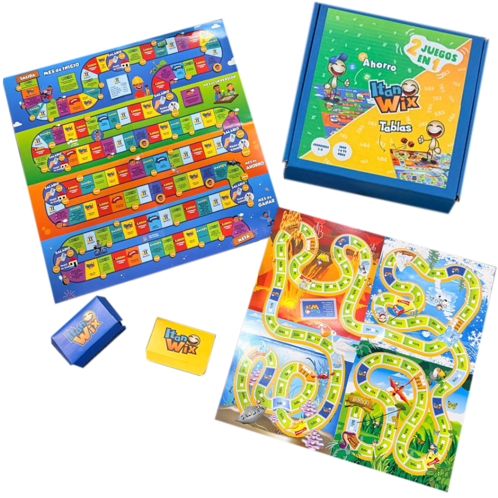 DUO ofrece dos juegos educativos completos, dos dinámicas diferentes y dos temas que pueden acompañar el aprendizaje escolar y familiar.