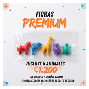 Fichas Premium – Animales para Juegos Educativos